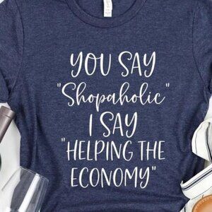 Shopaholic Graphic Tee